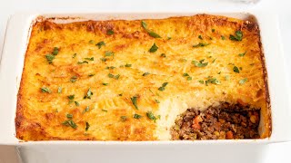 Easy Cottage Pie Recipe  how to make cottage pie  shephards pie with beef [upl. by Byrn]