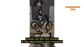 Review FREESKY Dual Battery 48V 35AH 2000W Motor 128250KM Long Range Electric Bike for Adults 61KMH [upl. by Etheline381]