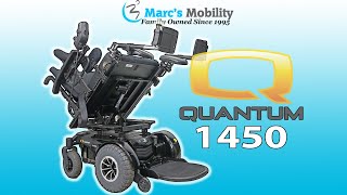 Quantum 1450 Heavy Duty Powerchair with Tilt Review 6440 [upl. by Glennie]