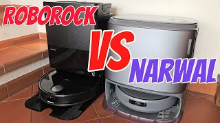 Roborock Qrevo Slim VS Narwal Freo Z ultra sfida tra robot [upl. by Ummersen]