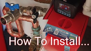 How to install a water softener the easy way [upl. by Araik570]