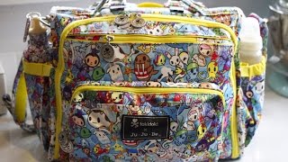 Ju Ju Be  Tokidoki  BFF in Sea Amo Print  Whats in my bag [upl. by Asile]