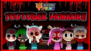 ATUN MEMBUAT KARAKTER HORROR SPRUNKI UNTUK SEMUA TEMAN YOUTUBER  Feat sapipurba [upl. by Pedaias]