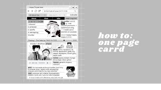 aesthetic site easy carrd tutorial [upl. by Mckale61]