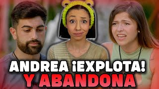 ANDREA ¡EXPLOTA contra ALVARO y ABANDONA 🍎🐍 LA ISLA DE LAS TENTACIONES 7 [upl. by Bergess]