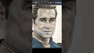 Preview Drawing amp Painting in Krita  Homelander from The Boys art krita theboys homelander [upl. by Hinckley343]