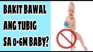 5 REASONS BAKIT BAWAL PA UMINOM NG TUBIG SI BABYDr PediaMom [upl. by Cianca779]