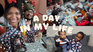 Christmas Family Pajama Party VLOGMAS DAY 17 [upl. by Repsihw]