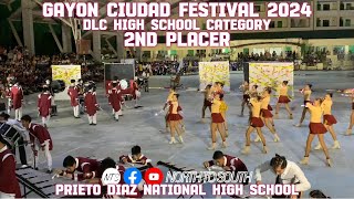 Prieto Diaz National High School  2ND RUNNER UP  Red Vipers Gayon Ciudad Festival DLC Competition [upl. by Lleinad254]