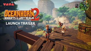 Oceanhorn 2 Knights of the Lost Realm  2023 Launch Trailer PS5 Xbox Series XS Windows PC [upl. by Sarita]