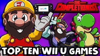 Top 10 Wii U Games  The Completionist [upl. by Darsey]