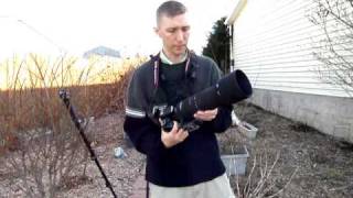 Sigma 150500 Lens with a Cotton Carrier [upl. by Hite]