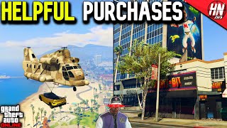 10 MOST HELPFUL Things You CAN BUY In GTA Online [upl. by Rednave]