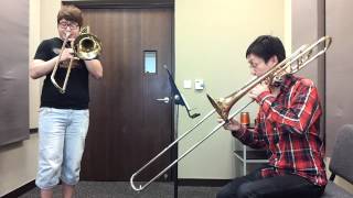 Haydn CelloTrombone Concerto 3rd Movement Normal version [upl. by Artenal]