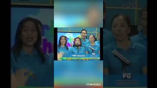 2014 Live TV Guesting of The Philippine National Police Chorale singing MMMBop of Hanson  UNTV [upl. by Dominga]