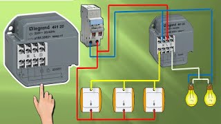 شرح جهاز التلربتور 💡 Télérupteur Encastrable [upl. by Sualocin]