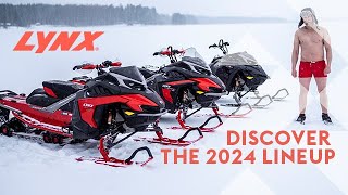 2024 Lynx Snowmobile lineup  Tougher than ever before [upl. by Shorter]