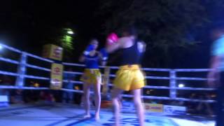 Fight 83  Queens Cup 2014  Sylvie von DuuglasIttu vs Saya Ito 46 kg  Sanam Luang Bangkok [upl. by Akiaki]