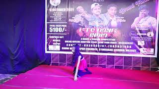 NAGIN GIN GIN DANCE PERFORMANCE IN LETS DANCE INDIA SEASON 1 THE BIGGEST DANCE COMPETITION IN MEERUT [upl. by Soalokin70]