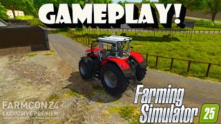 FARMING SIMULATOR 25 GAMEPLAY REVEALED [upl. by Releyks]