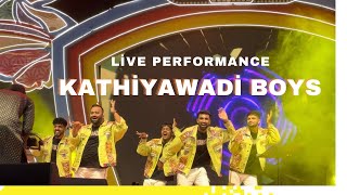 Kathiyawadi Boys Live Performance Yashvi Navratri Surat Diamond ni Matla upar Matlu Dance group [upl. by Aielam]