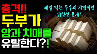 충격주의 두부 잘못 먹으면 암·치매 위험 63 증가 전문의가 알려주는 올바른 섭취법 총정리 [upl. by Llenehc707]