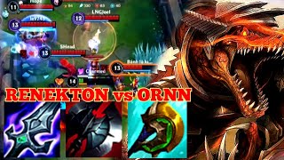 Renekton vs Ornn  Wild Rift 51 Baron Lane [upl. by Llyrad]