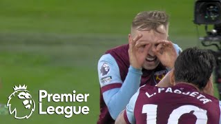 Jarrod Bowen tucks away West Hams third against Wolves  Premier League  NBC Sports [upl. by Fitton]