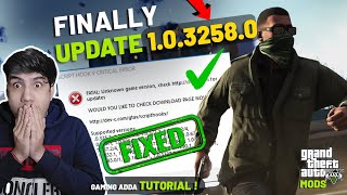 FIXED SCRIPT HOOK V CRITICAL ERROR AFTER GTA 5 UPDATE 3258  Script Hook V  GTA 5 Mods  2024 [upl. by Rayburn123]