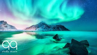 Relaxing Ambient Music 🔵 Aurora Borealis amp Northern Lights Music for Deep Focus amp Study [upl. by Icam832]