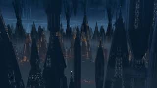 Zakuul Spire Cityscape  Star Wars Ambience [upl. by Iramohs40]