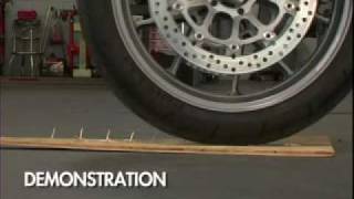 RideOn Motorcycle Puncture Demonstration [upl. by Sixel]