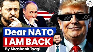 Is NATO Worried About Trumps Return  Geopolitics Simplified  UPSC CSE  StudyIQ [upl. by Yma]