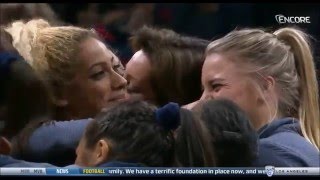 Katelyn Ohashi UCLA Beam Routines at Arizona 1232016 [upl. by Notsgnik922]