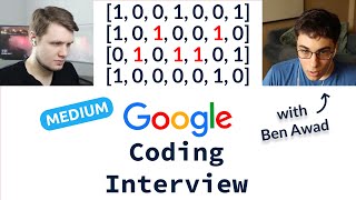 Medium Google Coding Interview With Ben Awad [upl. by Ffoeg]