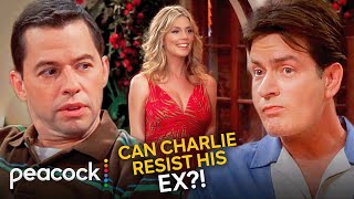 Two and Half Men  Charlie’s Tempted to Cheat When a Flirty Ex Comes Over [upl. by Yunick]