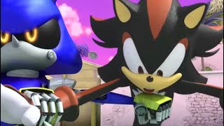 Sonic And Shadow Vs Metal Sonic  Sonic Boom [upl. by Ellsworth]