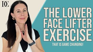 The Lower Face Lifter Exercise That Is Game Changing [upl. by Attesor]