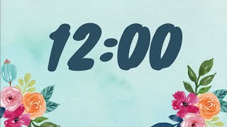 12 Minute Spring timer with Music and alarm [upl. by Aivlys]