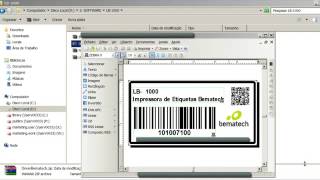 Instalação Bematech LB 1000 emular linguagens ZPL EPL [upl. by Andre]