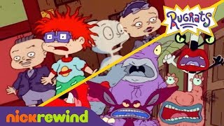 The Rugrats Run Into Aaahh Real Monsters  Rugrats  Nicktoons [upl. by Nitnelav]