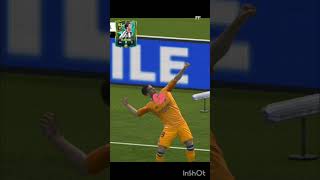 Vlahovic goal ⚽🔥 shorts fifamobile vlahovic goal footballgames footballgaming [upl. by Ahsienroc]