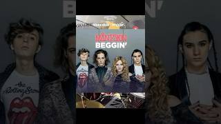 Maneskin  beggin drumcover drums shortsfeed shorts fyp cover [upl. by Cosimo629]