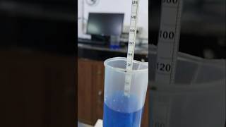 Measurement of specific Gravity of CuSo4 [upl. by Nerraw]