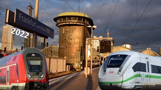 Br111 Fan Doku Zugverkehr am Frankfurter Hbf 2022 [upl. by Liahcim143]