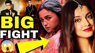 Bollywood Big Fight 😱  Divya Khosla Vs Aliya Bhatt amp Karn Johar [upl. by Inalaek977]