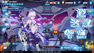 Kiana HoF change outfit Time Runner voice lines Subtitle IDENG  Honkai Impact SEA BETA v53 [upl. by Davie]