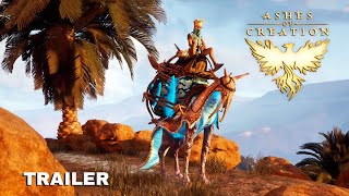 Ashes of Creation Preview Trailer  Check Out the Alpha Two Desert Biome [upl. by Edwards415]