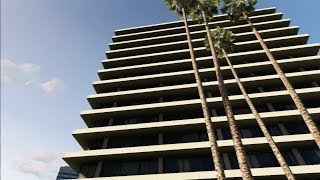 GTA V  Day Night Views of the Tinsel Towers Apt 29 [upl. by Odawa]