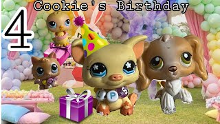 LPS Cookie amp Cyril SE01EP04 Cookie’s Birthday [upl. by Aidas152]